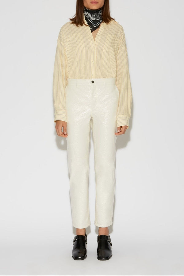 IGGY VINYL TROUSERS - ROSEANNA