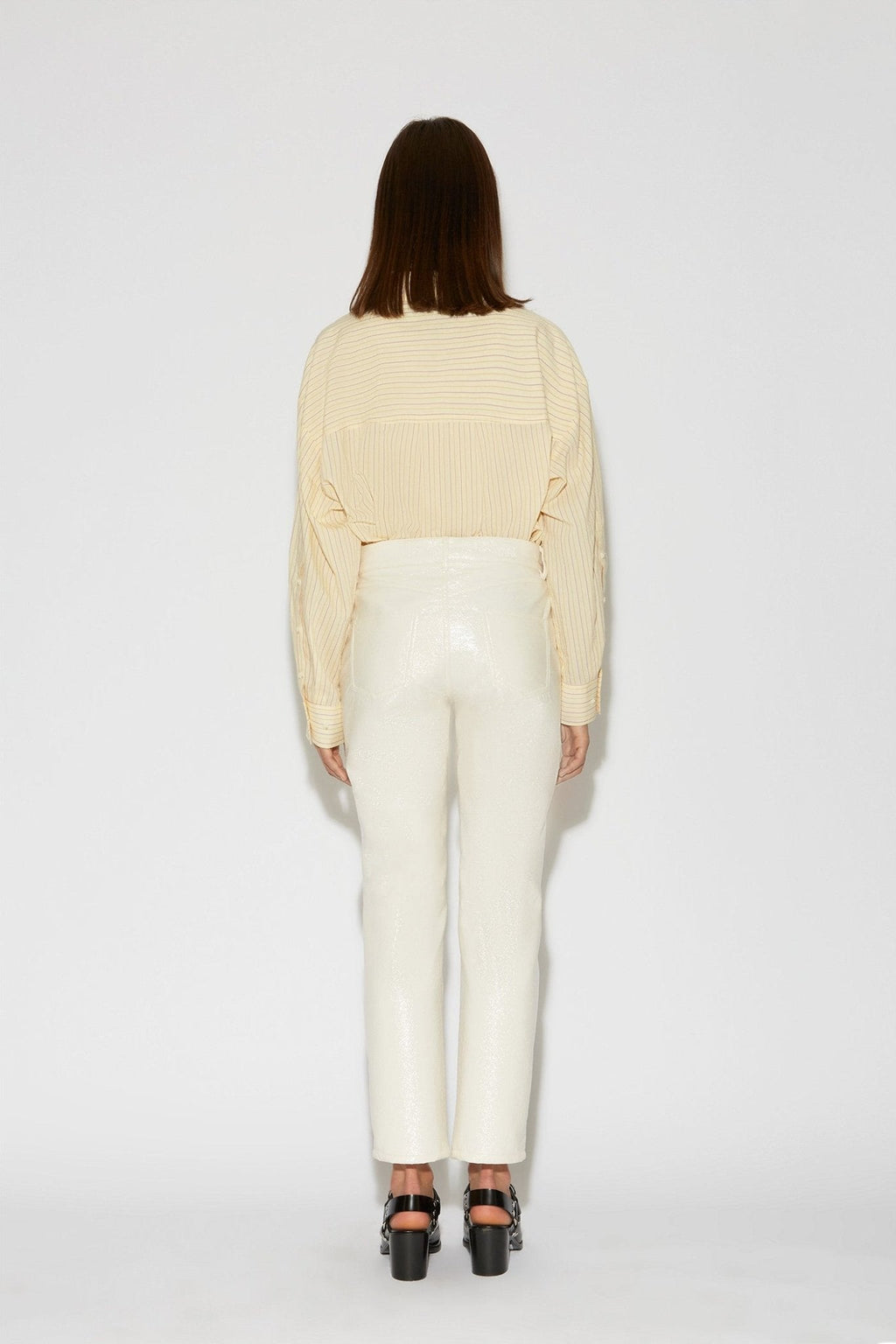 IGGY VINYL TROUSERS - ROSEANNA
