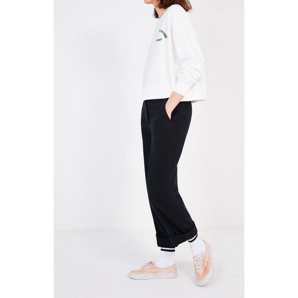 Imatown Low-Rise Trousers - Navy - Women