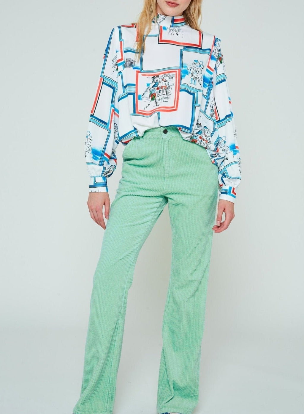 Pantalon Marly Monzo - Celadon