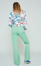 Pantalon Marly Monzo - Celadon