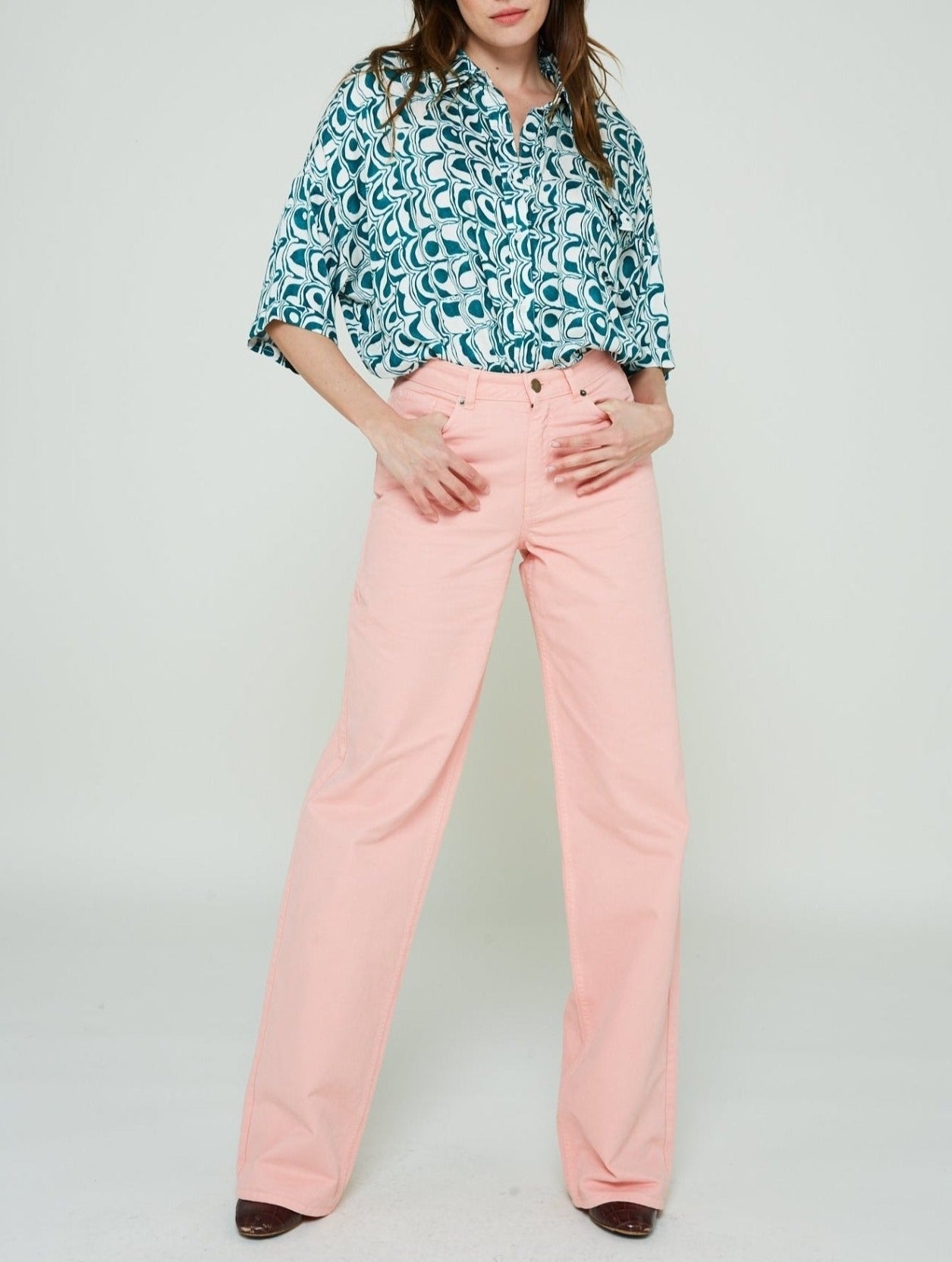 Nathan Naity Trousers - Pink