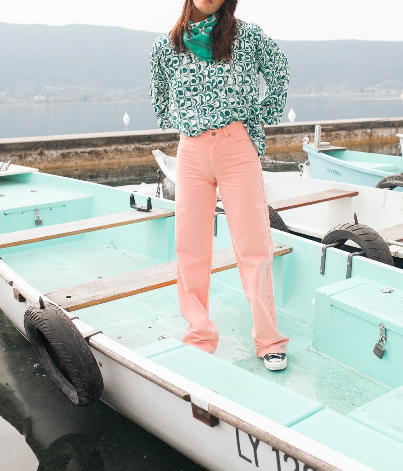 Nathan Naity Trousers - Pink