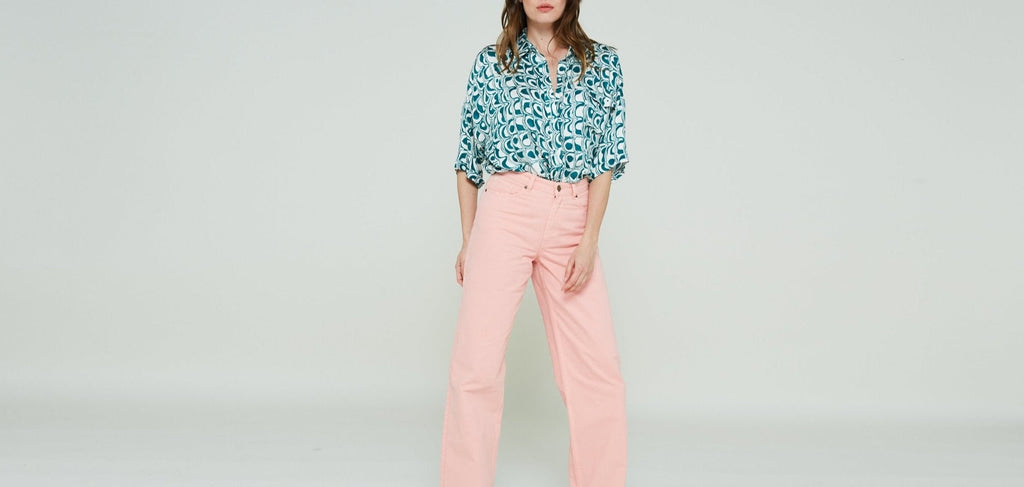 Nathan Naity Trousers - Pink