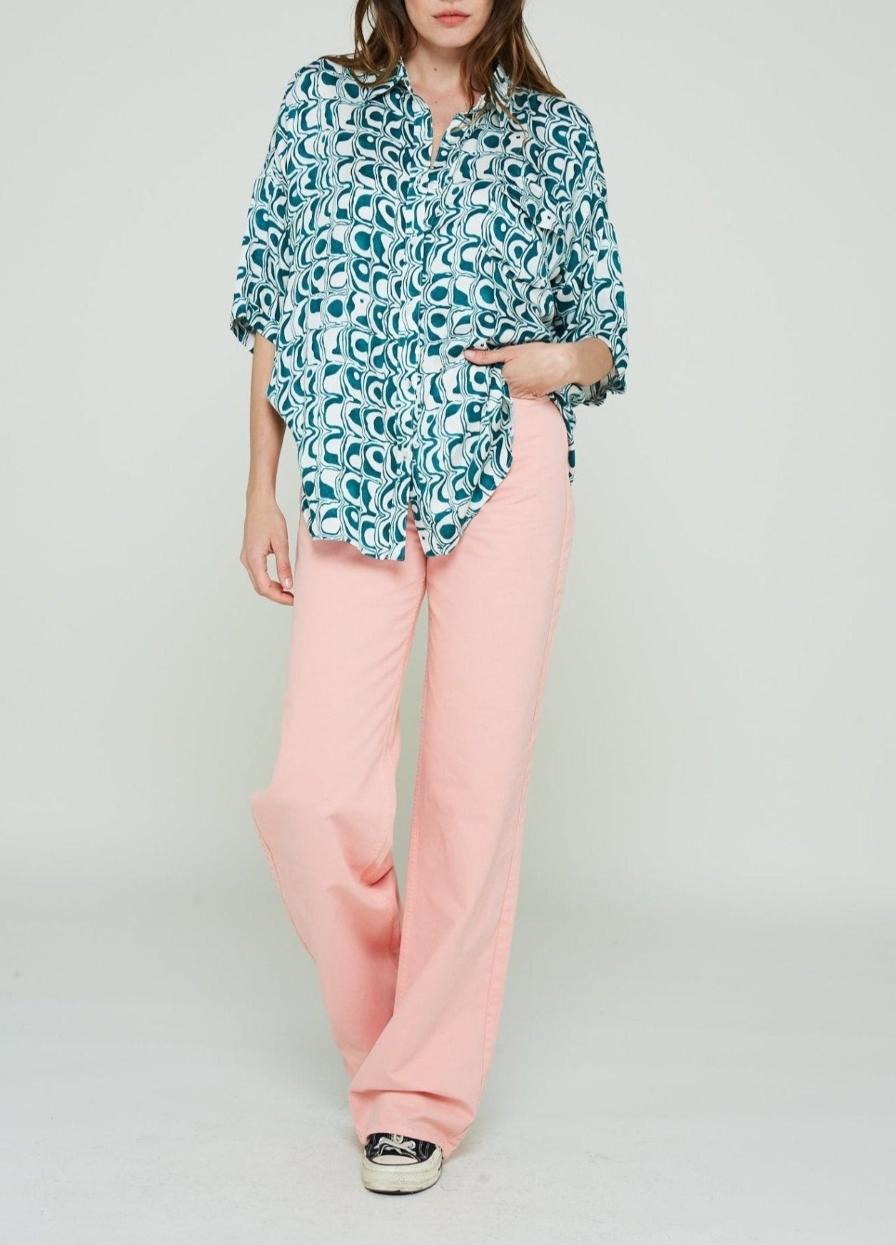 Nathan Naity Trousers - Pink