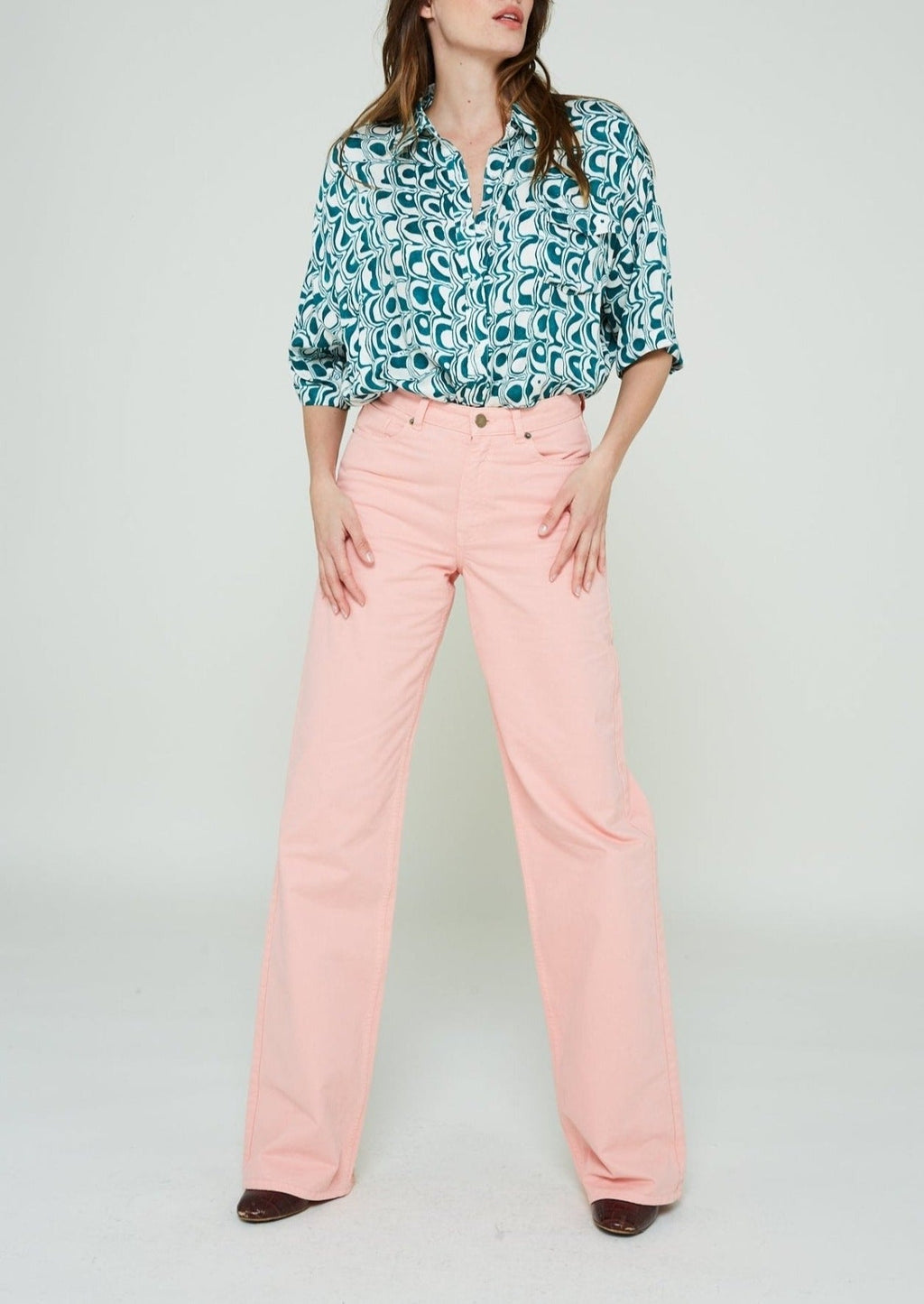 Nathan Naity Trousers - Pink