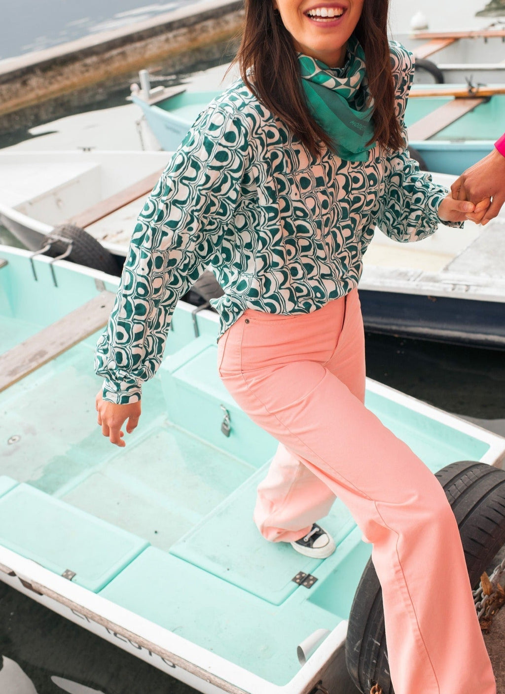 Nathan Naity Trousers - Pink