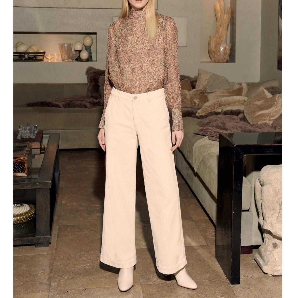 Pantalon Pillyvelveth - Milkshake