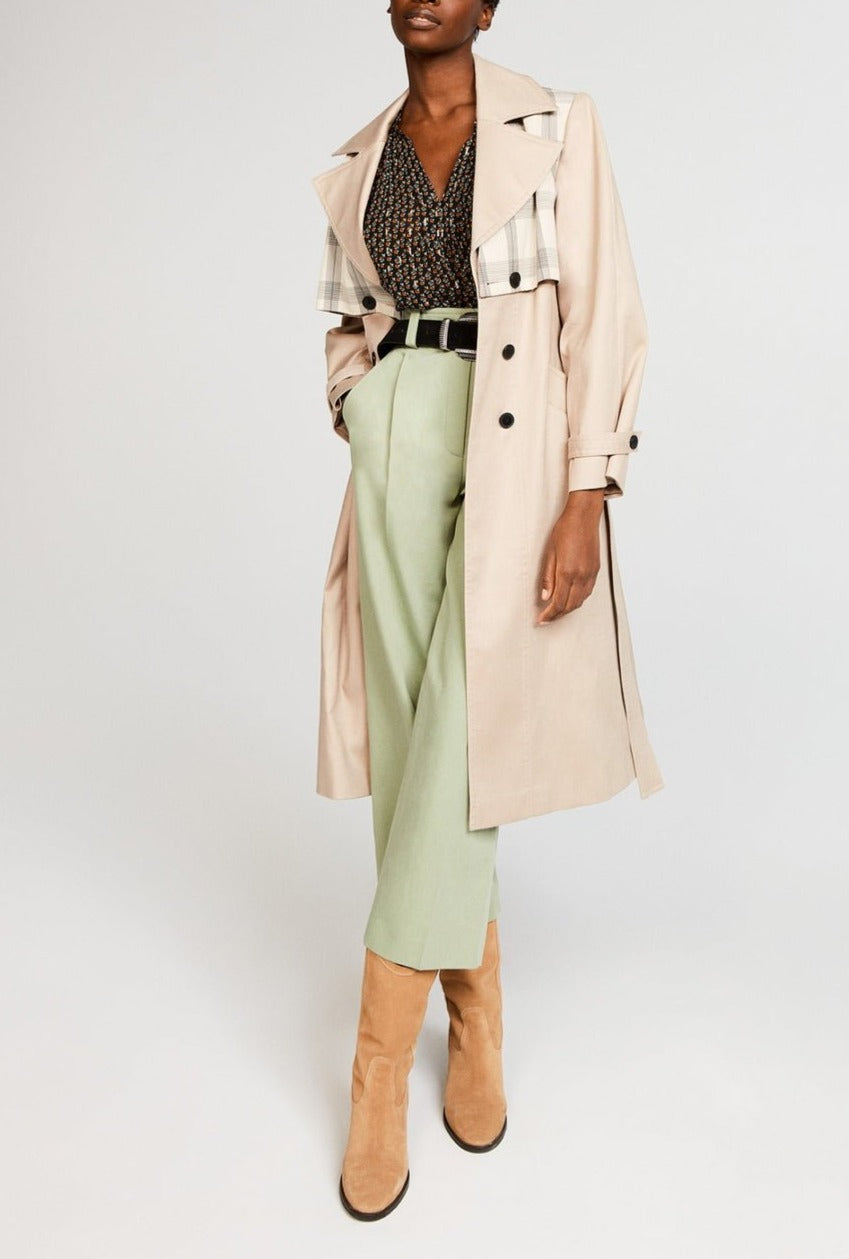 Claudie Pierlot - Pantalon Polkabis - Tilleul
