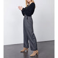 Reiko - Pantalon Wide Gabby Fancy - Blended Black