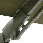 Veya - Parasol Carré Déporté - Aluminium - Vert olive