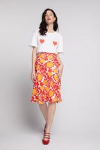 Parisatys Red Sun Skirt