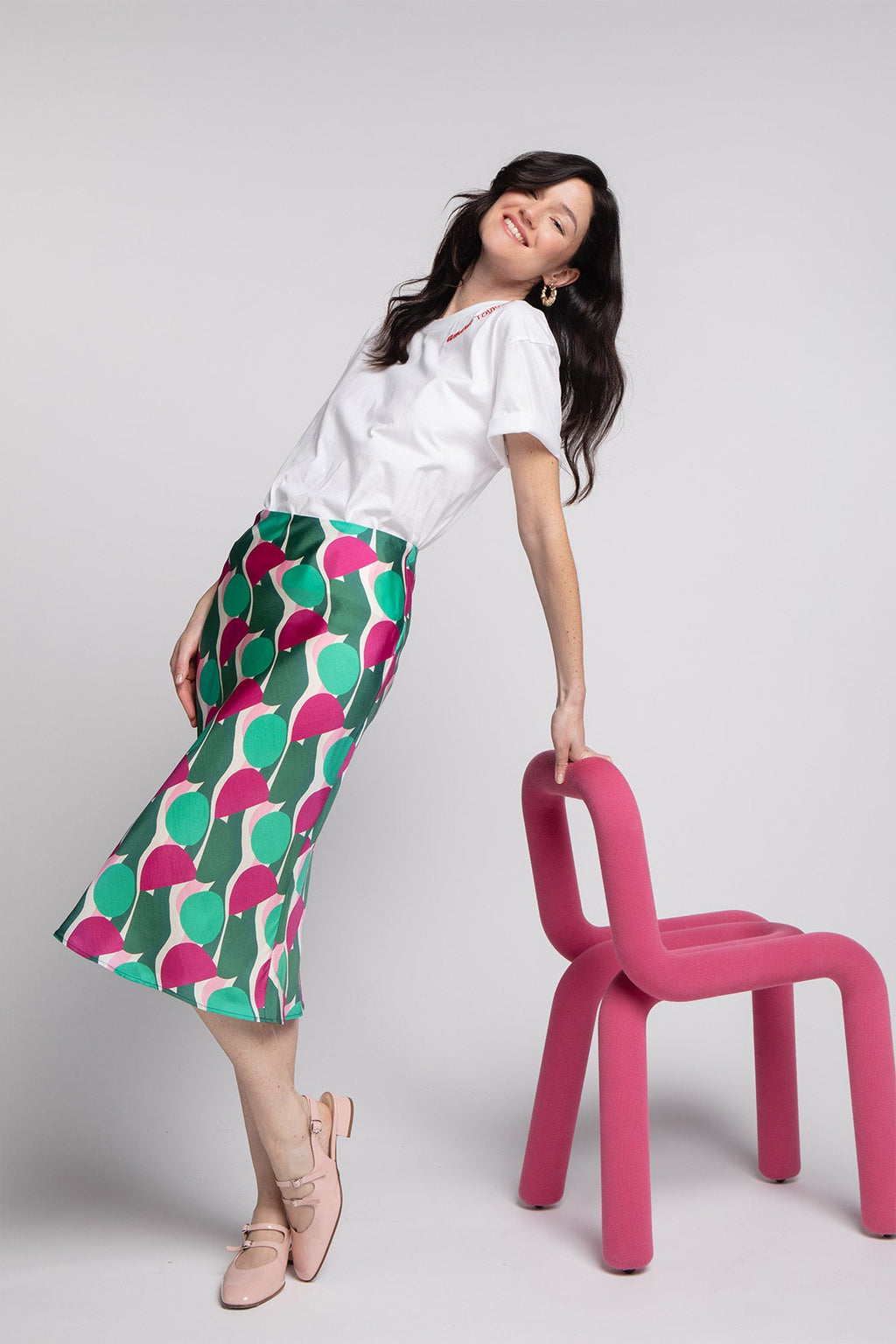 Falda Parisatys Italia Verde