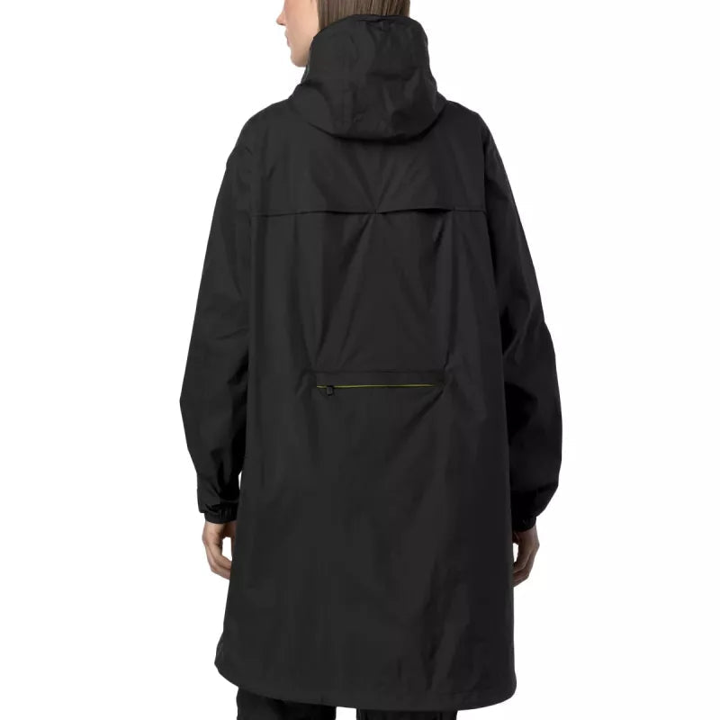 K-Way Le Vrai 4.0 Eiffel East Hooded Parka - Pure Black