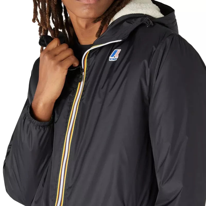 Parka K-Way Le Vrai 3.0 Eiffel Sherpa - Noir