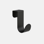 Le Discret - Door Hook - Matt Black Fine Texture