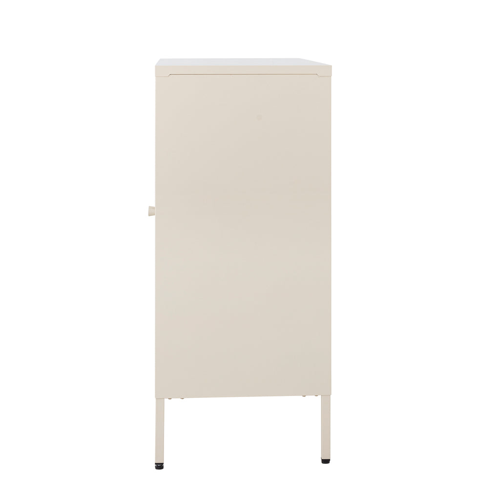 Salvo - Storage Cabinet - Natural - Metal
