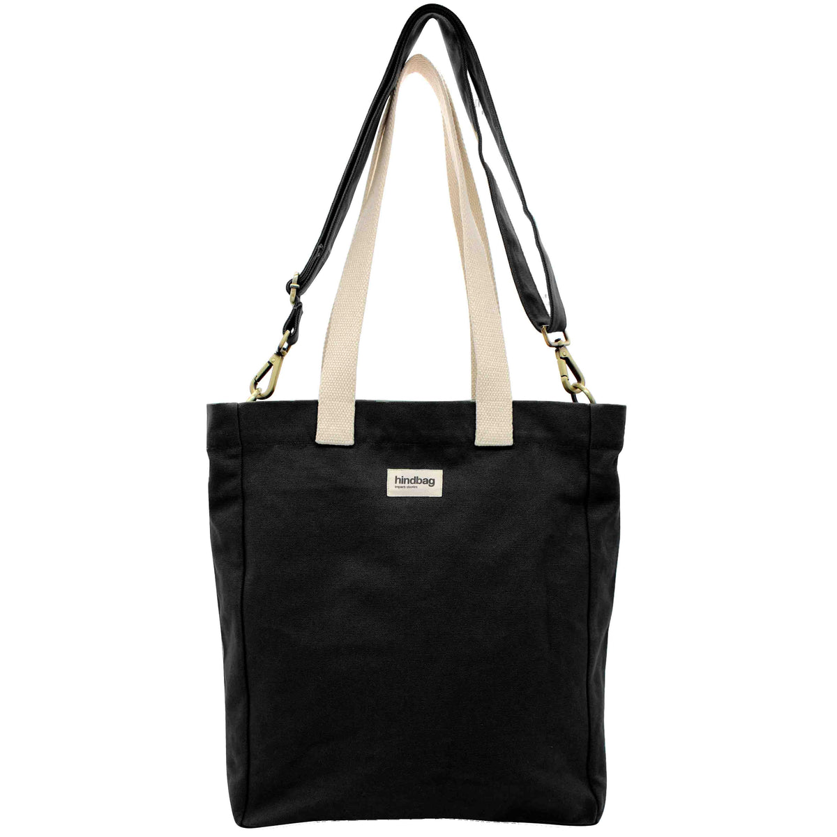 Vertikaler Shopper Paul Schwarz Hindbag2