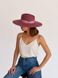 Sombrero de Fieltro Paul - Rosa Nostalgia