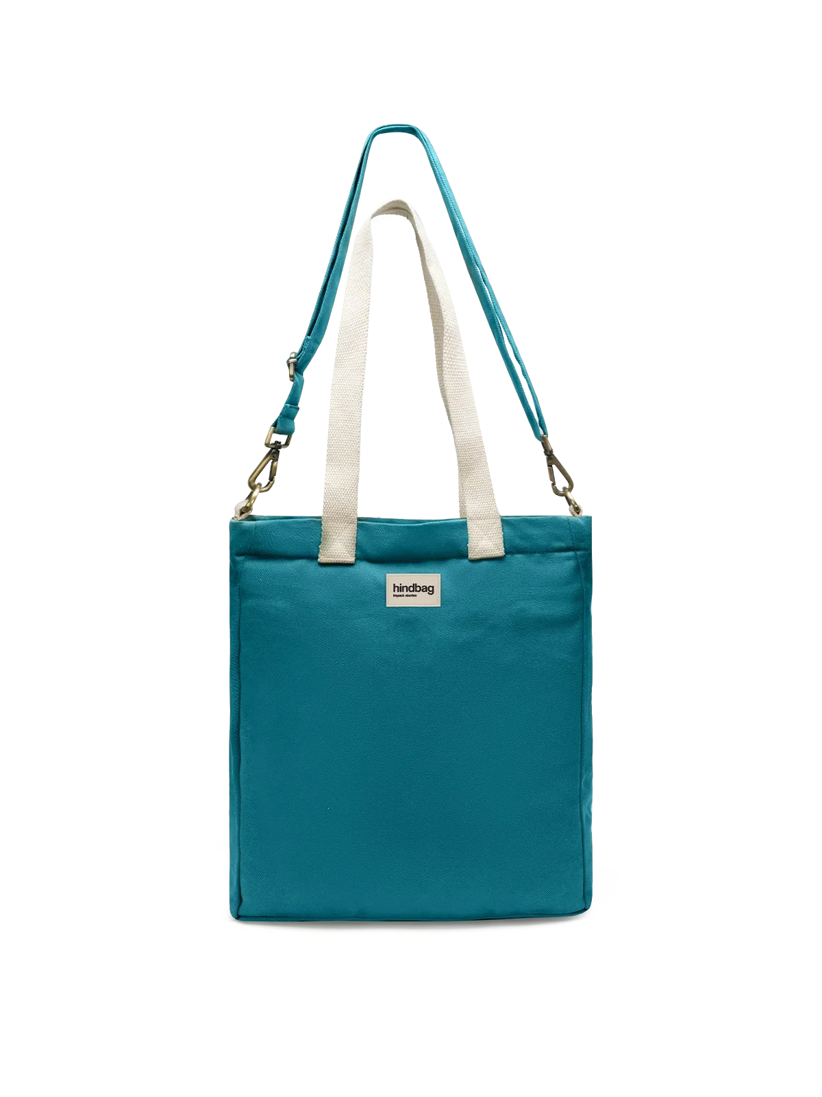 Paul Vertical Tote Bag - Peacock Blue