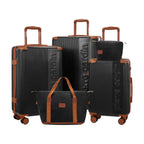 Set Van 3 Koffers + 2 Tassen Pierre Cardin Berlin - Zwart