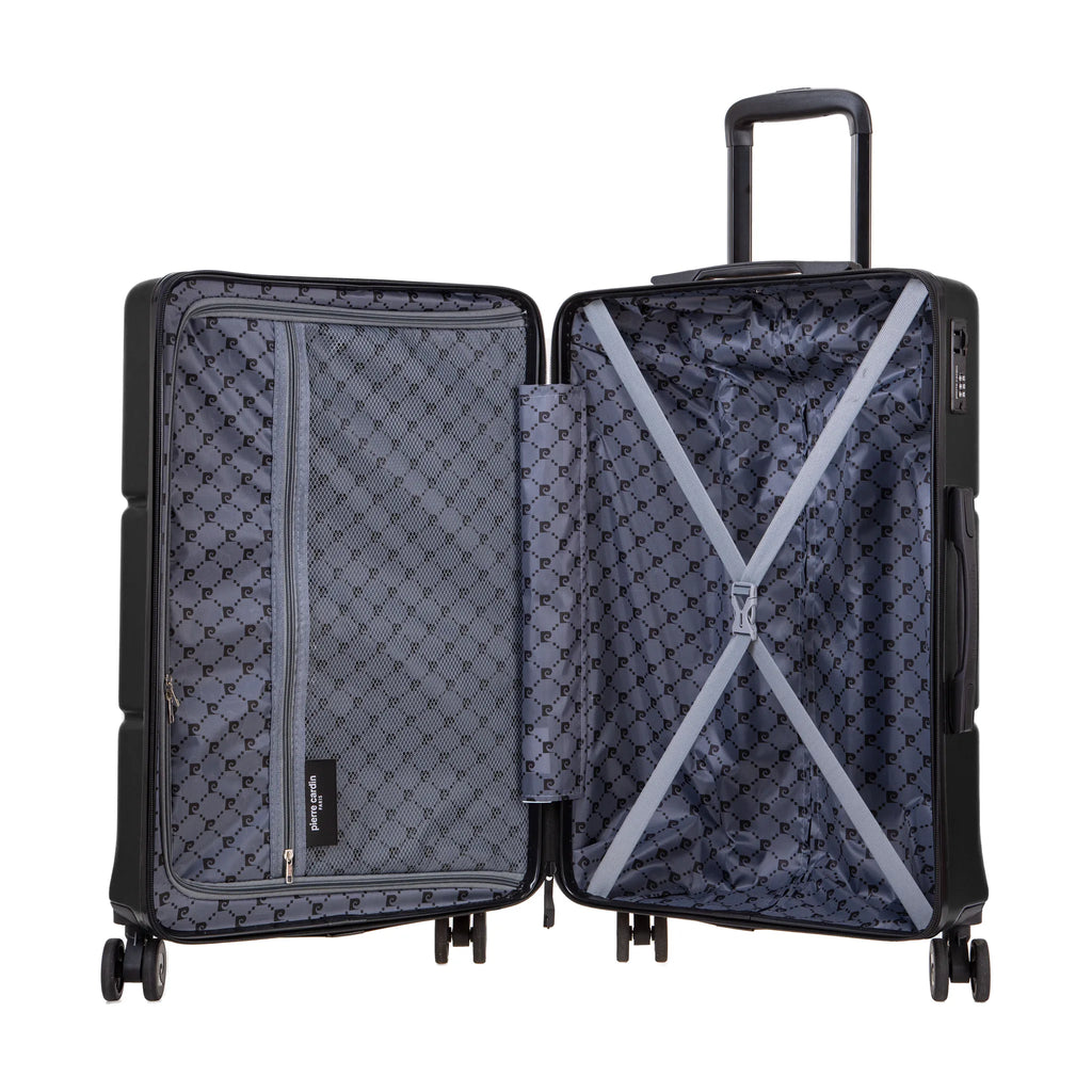 Set De 2 Valises Pierre Cardin Intense - Noir