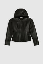 Claudie Pierlot - Piel de oveja - Falga - Negro
