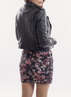 Iro - Veste En Cuir Ashville - Black Black - Femme
