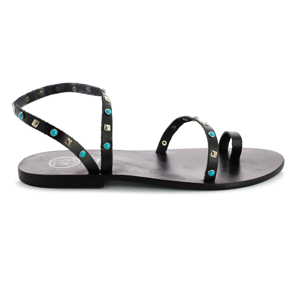 White Sun - Sandalias Perla Mylitta - Negro - Mujer