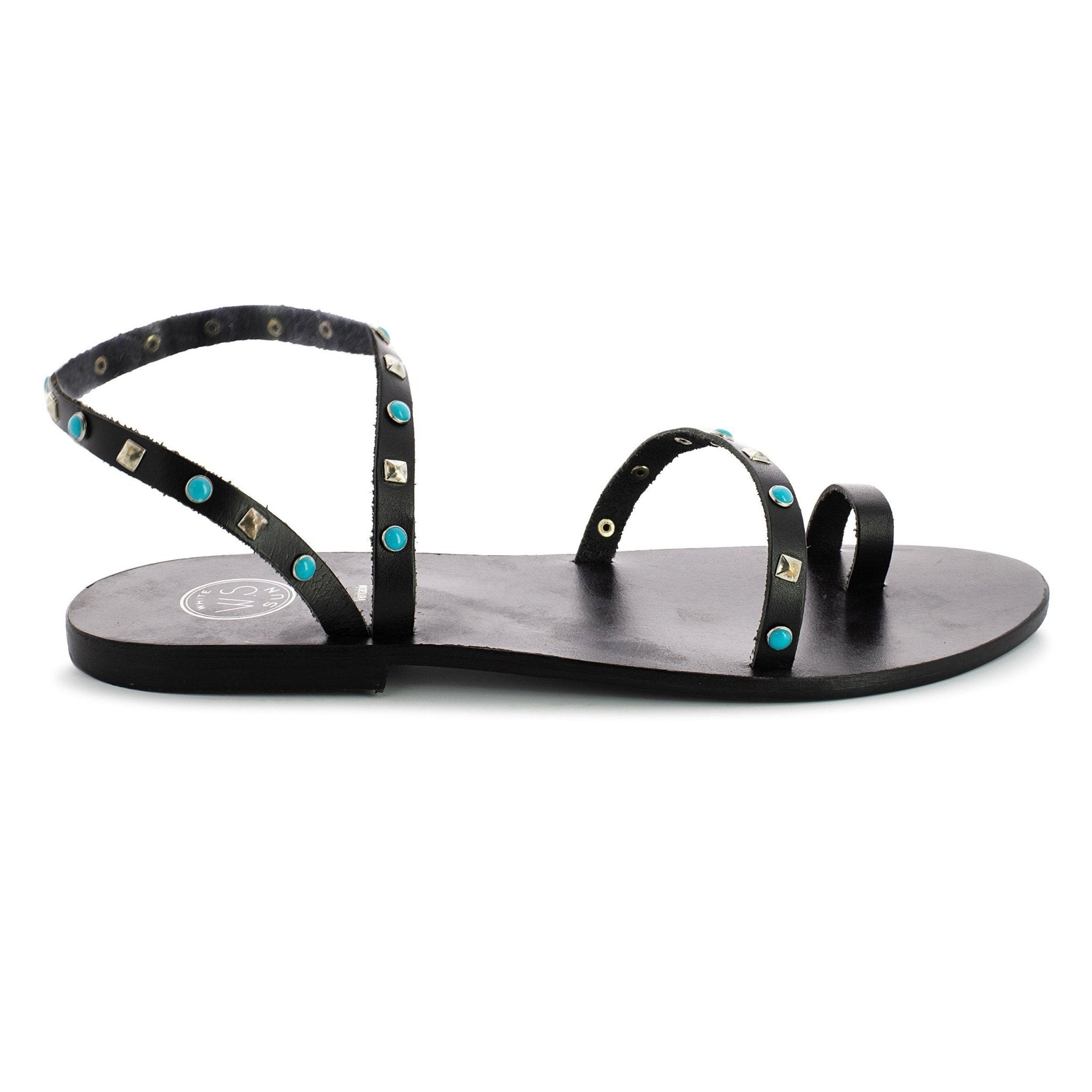 White Sun - Sandalias Perla Mylitta - Negro - Mujer