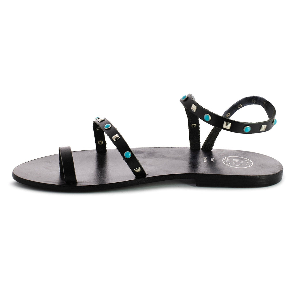 White Sun - Sandalias Perla Mylitta - Negro - Mujer