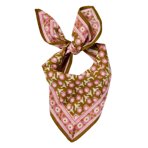 Petit Foulard Indien - Awisha Absynthe