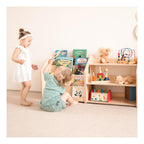 Bibliothèque & Étagère À Jouets Duo – Édition Limitée