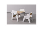 Dúo Mesa y Silla Evolutivas – Blanco