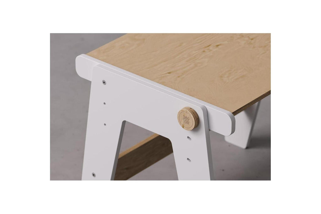 Dúo Mesa y Silla Evolutivas – Blanco