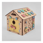 Busy Board Wooden Educational Playhouse – Mini