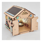 Busy Board Wooden Educational Playhouse – Mini