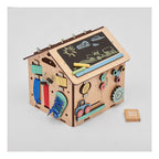 Busy Board Wooden Educational Playhouse – Mini