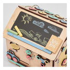Busy Board Wooden Educational Playhouse – Mini