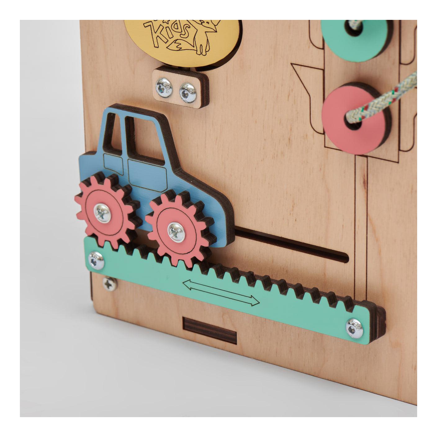 Busy Board Wooden Educational Playhouse – Mini