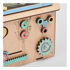 Busy Board Wooden Educational Playhouse – Mini