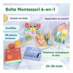 Set Montessori Estimulación 24 A 36 Meses