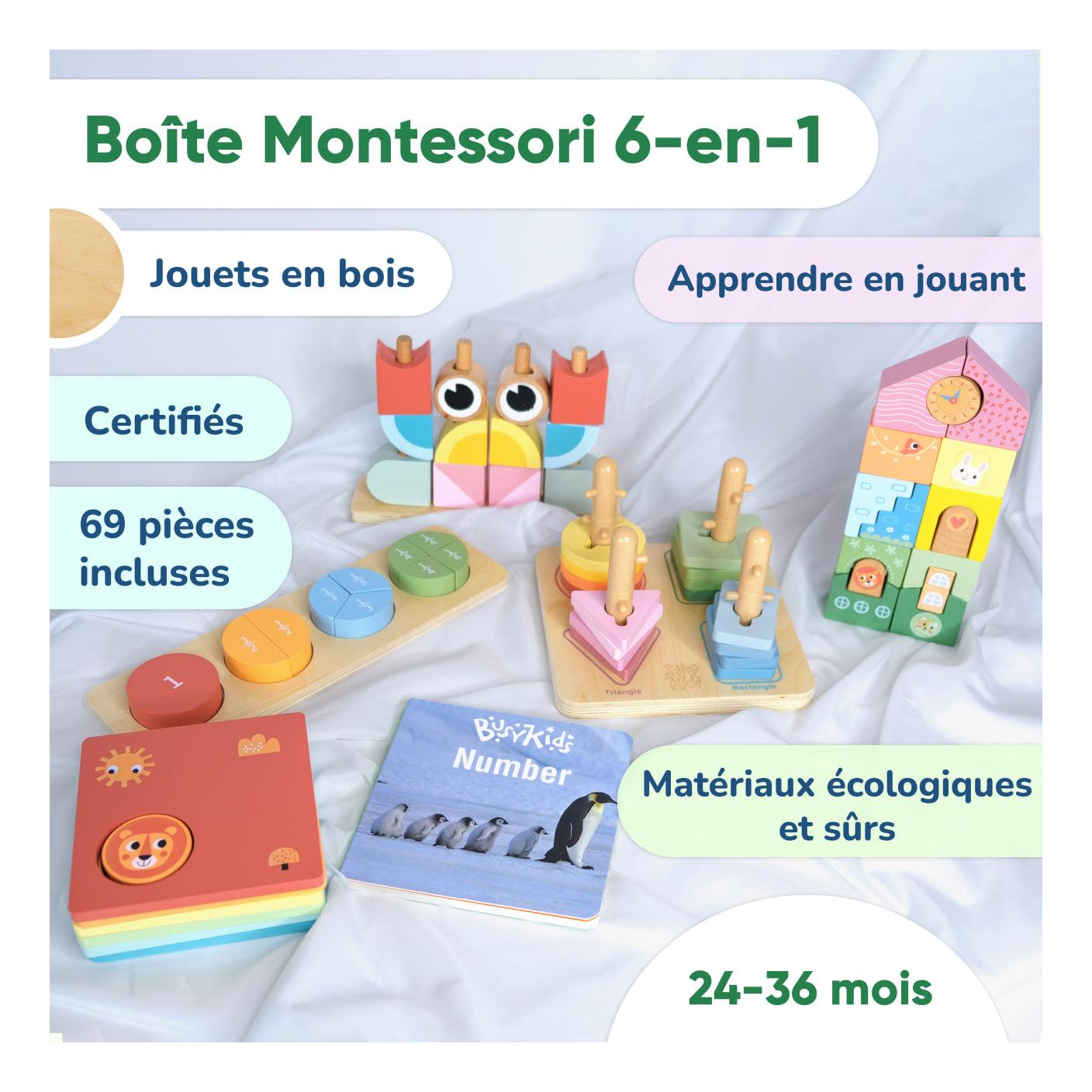 Set Montessori Estimulación 24 A 36 Meses