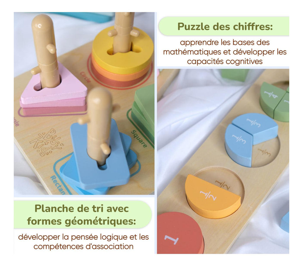Set Montessori Estimulación 24 A 36 Meses