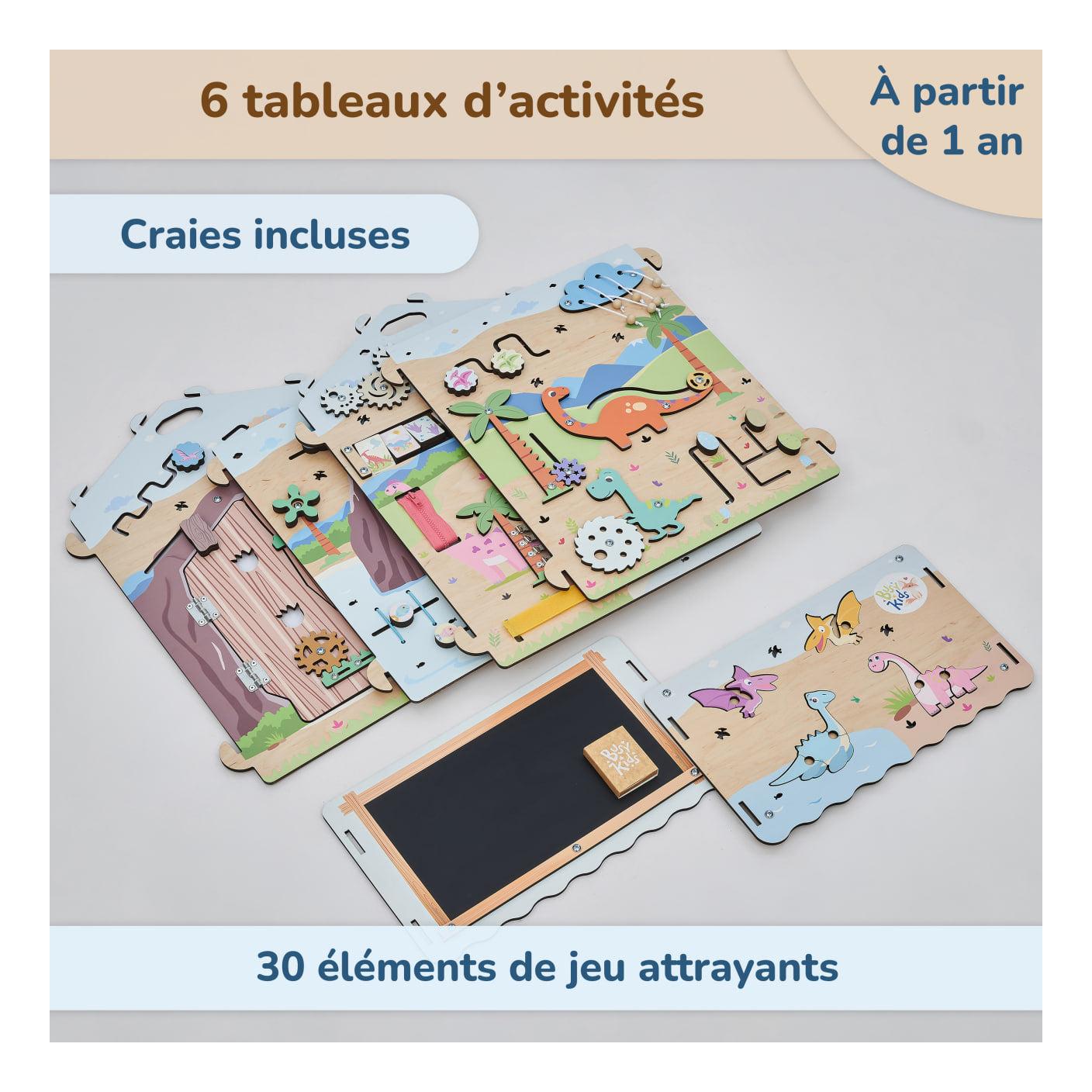 Busy Board Dino Educational Playhouse With Lighting