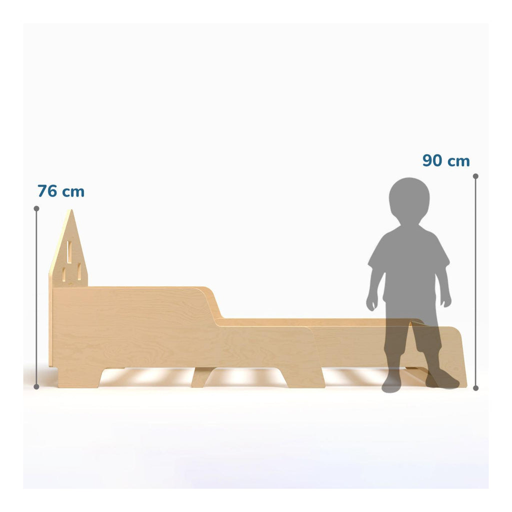 Cama Cabina Extensible Con Iluminación Led