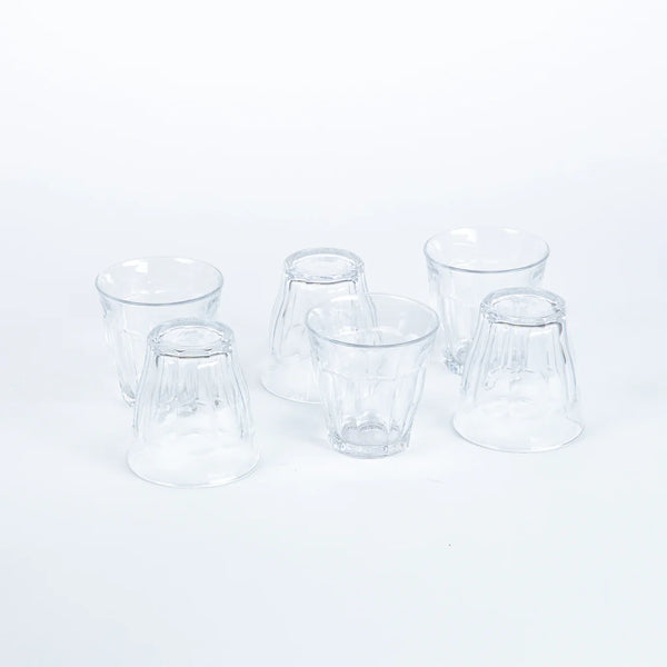 Pack of 6 Picardie Tumblers - Transparent - 25cl