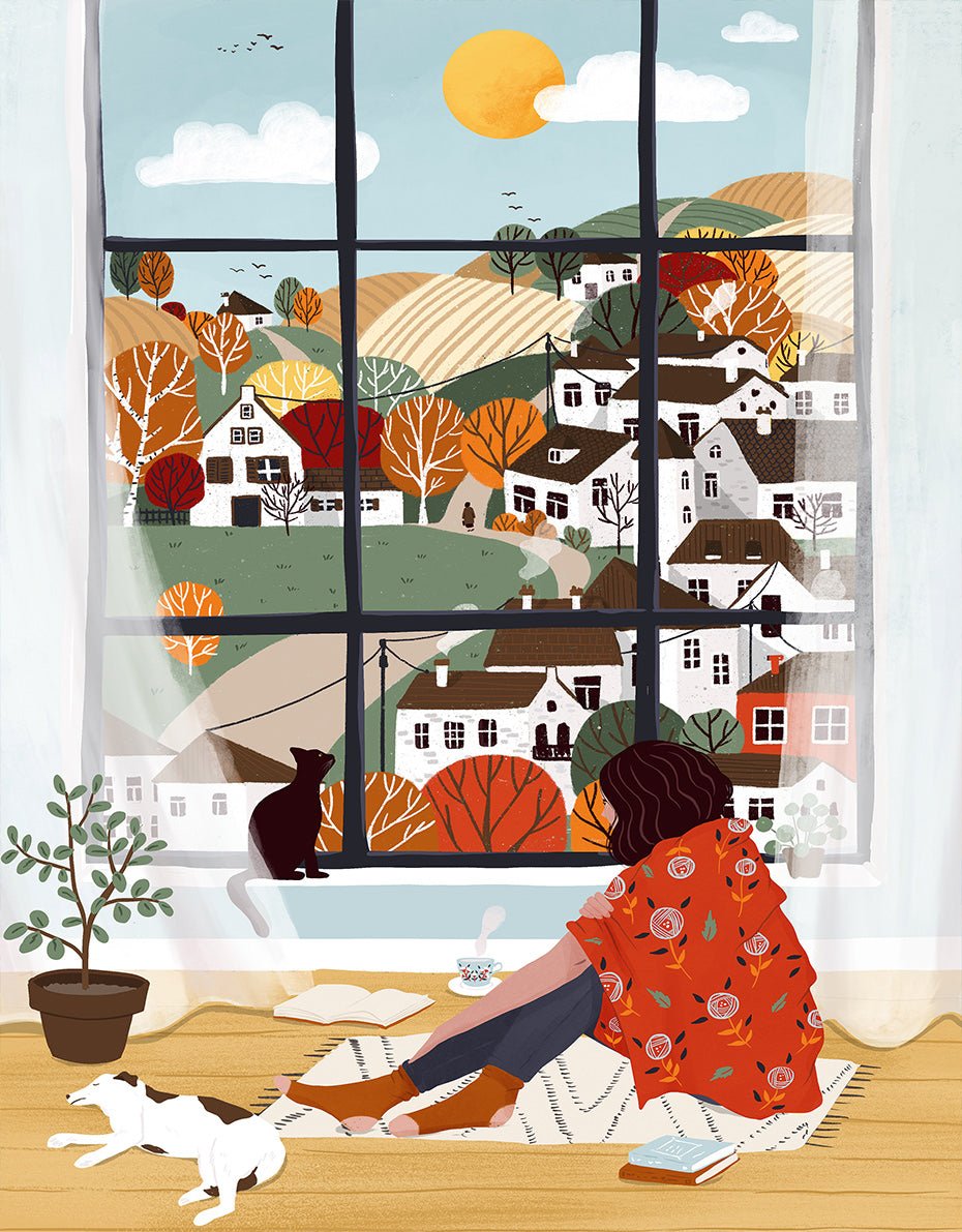 Pieces & Peace Puzzle de 1000 piezas - Otoño Pieces & Peace