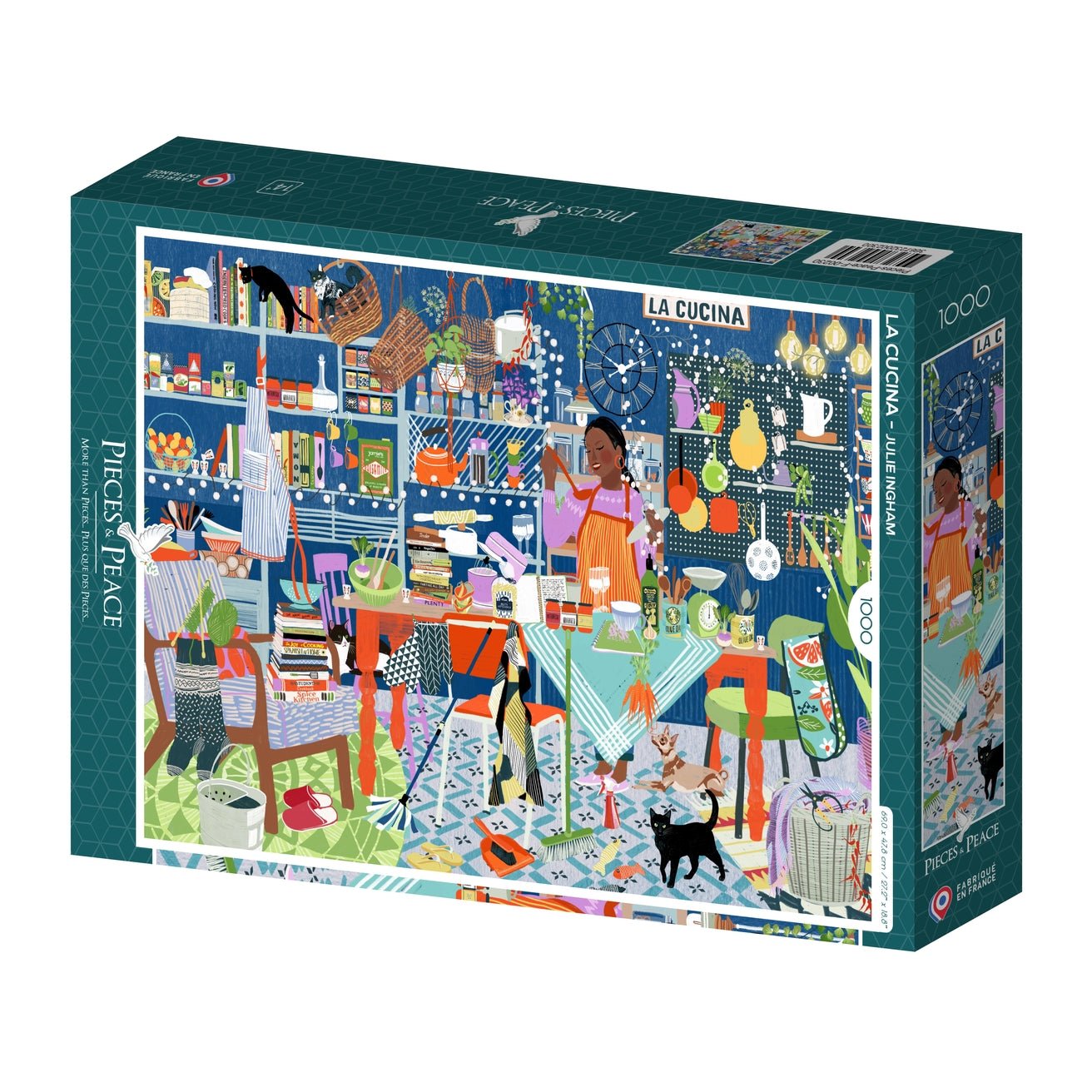 Piezas y Paz Puzzle de 1000 Piezas - La Cucina Piezas y Paz