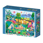 Pieces & Peace Puzzle de 1500 piezas - Verano en el camping Pieces & Peace